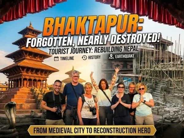 Bhaktapur Durbar Square and temples on a day trip from Kathmandu