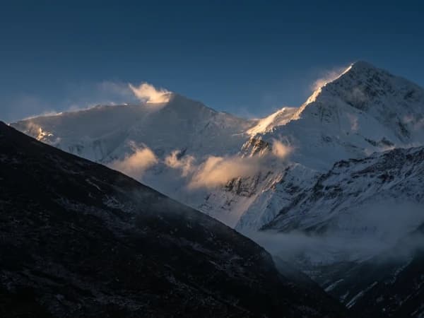 Annapurna views from Ledar