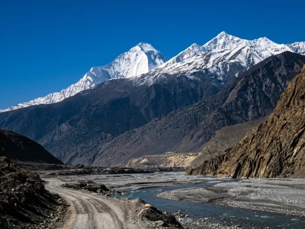 Kali Gandaki with Dhaulagiri