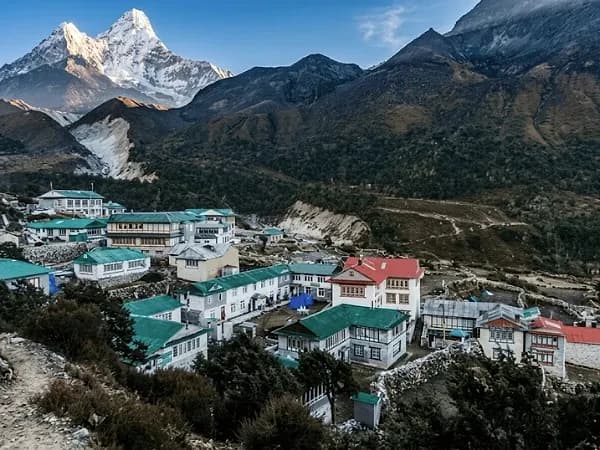 Pangboche village, Khumbu