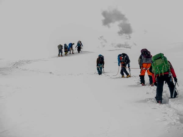 Way To High Camp