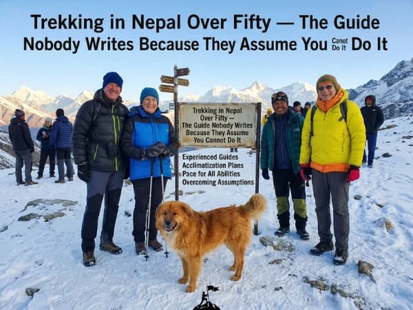 Trekking in Nepal Over Fifty — The Guide Nobody Writes Because They Assume You Cannot Do It